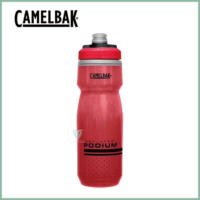 美國camelbak Cb 6ml Podium保冷噴射水瓶豔紅 Pchome 24h購物