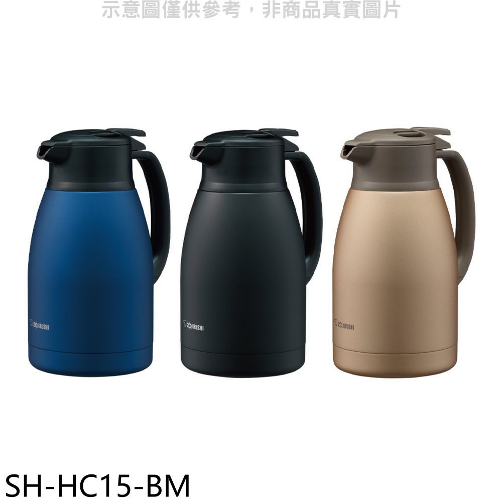 象印1.5公升保溫壺BM黑色【SH-HC15-BM】 - PChome 24h購物