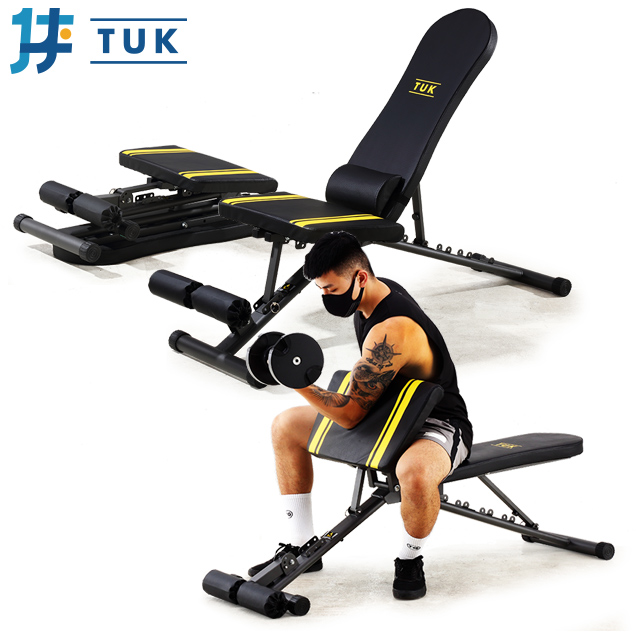 【TUK】MFB-110多功能重訓椅（臥推/二頭板/上斜/下斜/勾腳）