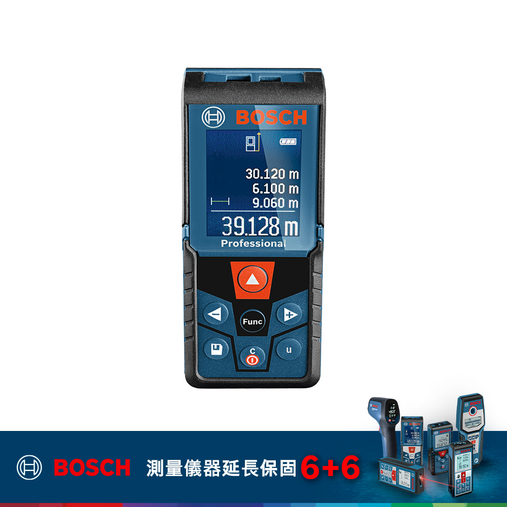 Bosch 40米雷射彩色螢幕測距儀 GLM 400