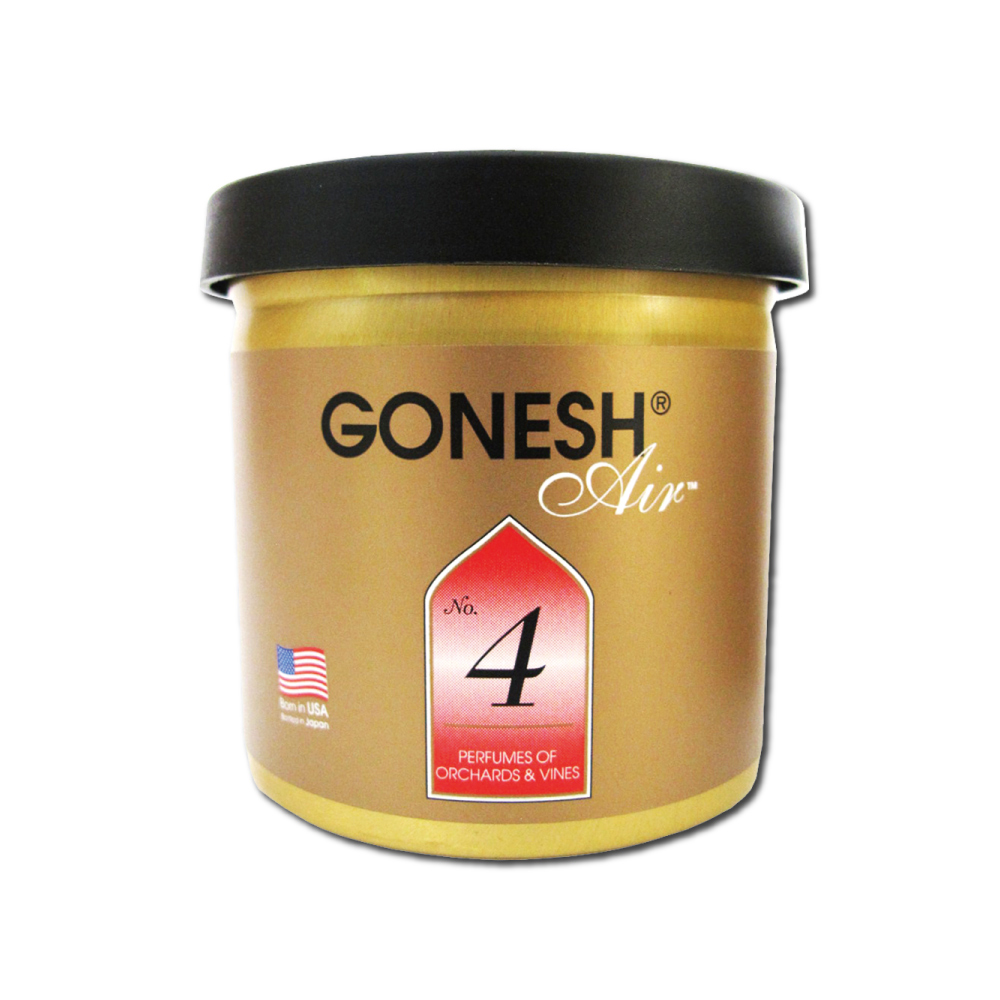 日本GONESH-衛浴香氛固體凝膠空氣芳香劑-No.4藤蔓果園78g/罐
