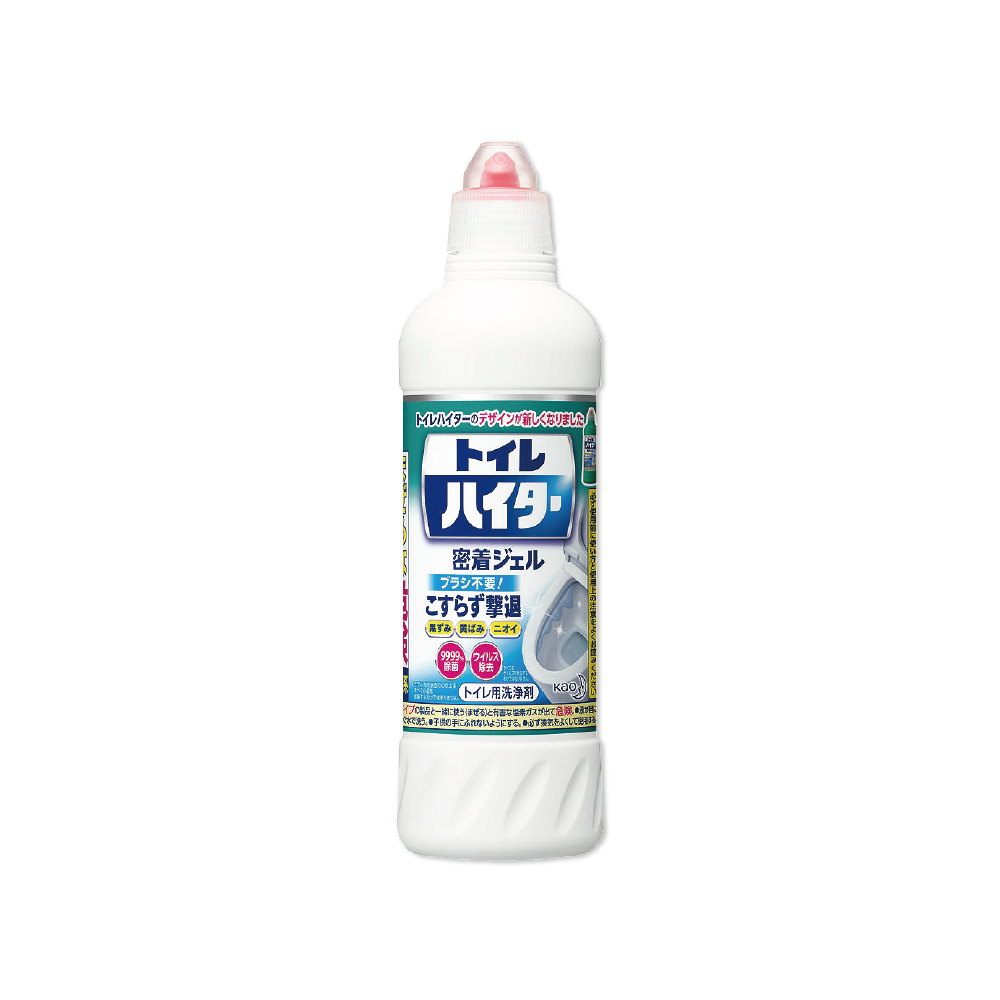 日本KAO花王-浴室馬桶清潔劑500ml/白瓶