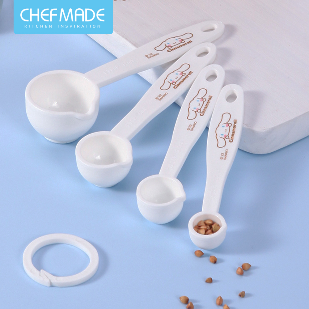 【美國Chefmade】大耳狗造型 烘焙料理量匙-4件組(CM097)