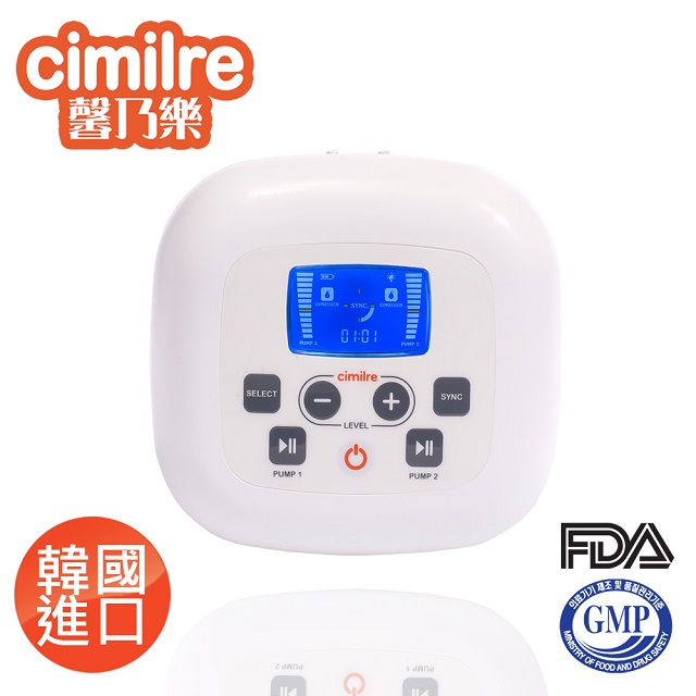 Cimilre S5 plus医療電動搾乳器 さく乳器 ダブルモーター ママ楽