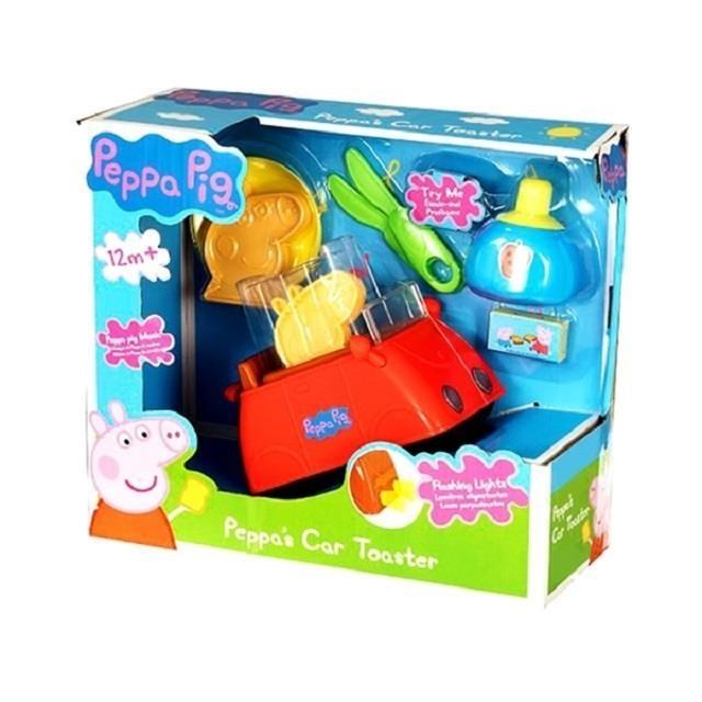 【英國Peppa Pig佩佩豬】粉紅豬小妹 可愛小紅車土司機 (家家酒玩具) PE44451