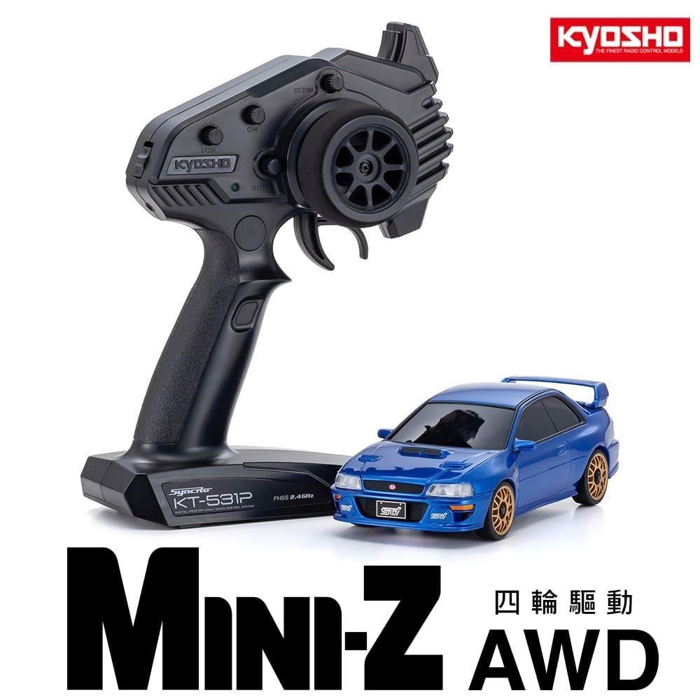 KYOSHO京商 32627BL MINI-Z AWD SUBARU IMPREZA 22B-STi Version Blue