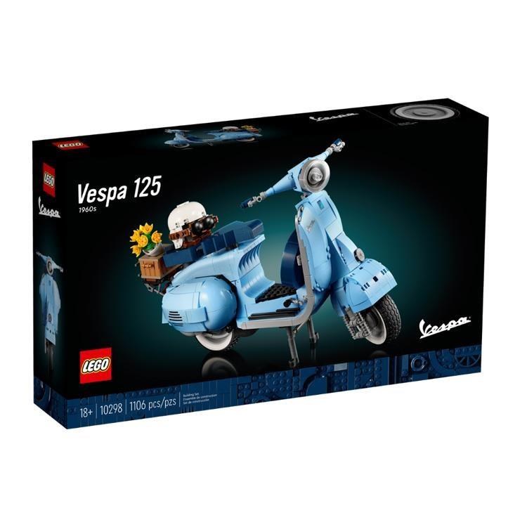 【LEGO 樂高積木】Creator 創意百變專家-偉士牌機車 Vespa 125 10298