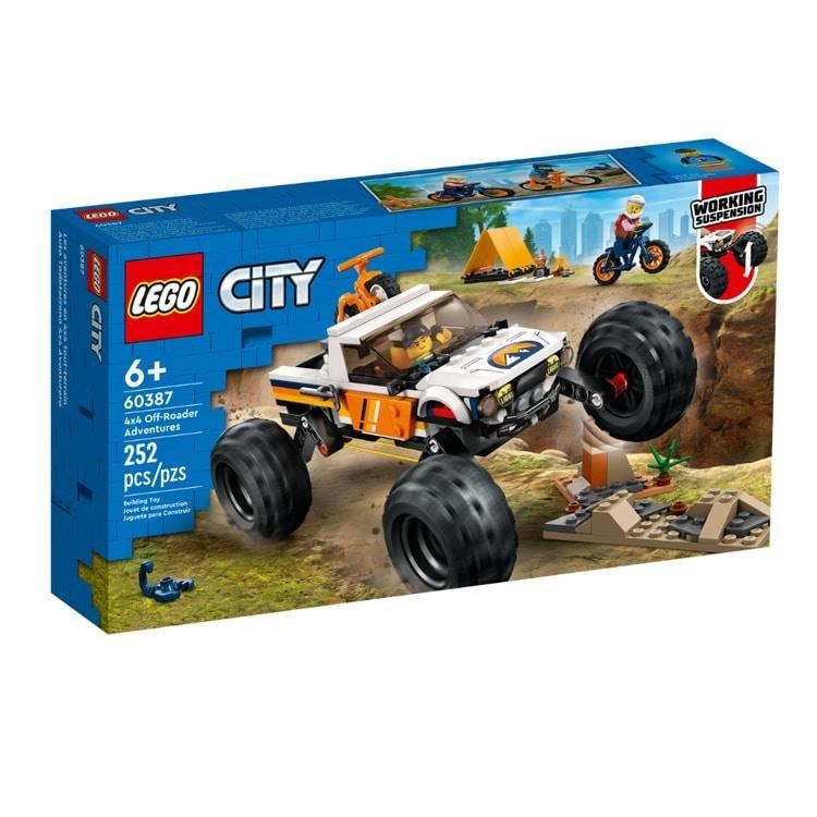 【LEGO 樂高積木】City 城市系列-越野車冒險 60387