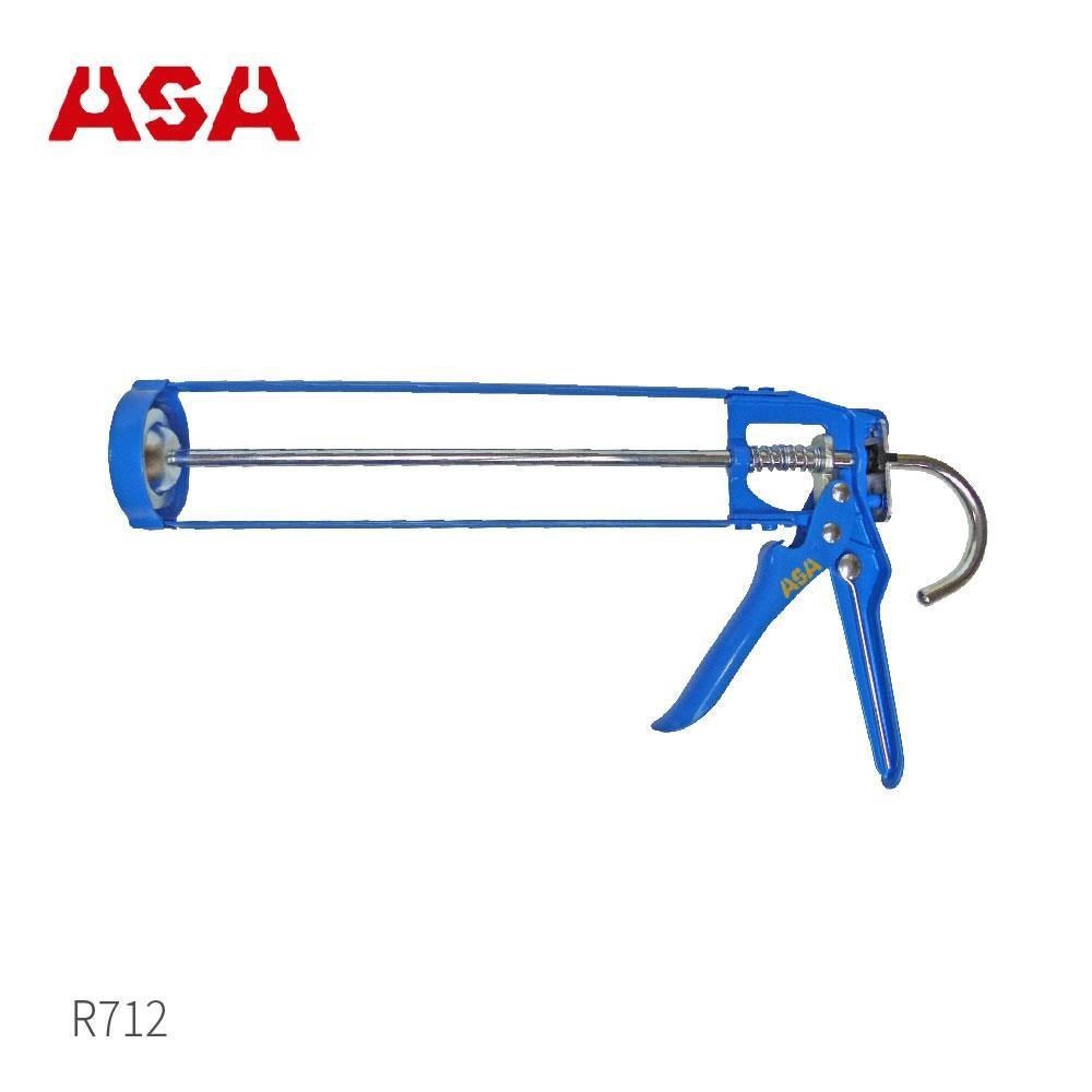 ASA【骨架型不滴膠矽利康槍 R712】台灣製 矽力康槍 打糊槍 填縫膠槍