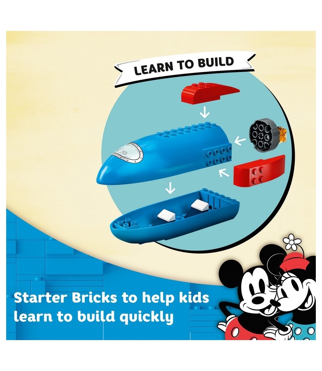 LEGO樂高10774 Mickey Mouse & Minnie Mouse's Space Rocket - PChome 