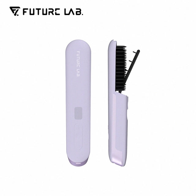 Future Lab. 未來實驗室 Nion 2 水離子燙髮梳-丁香紫