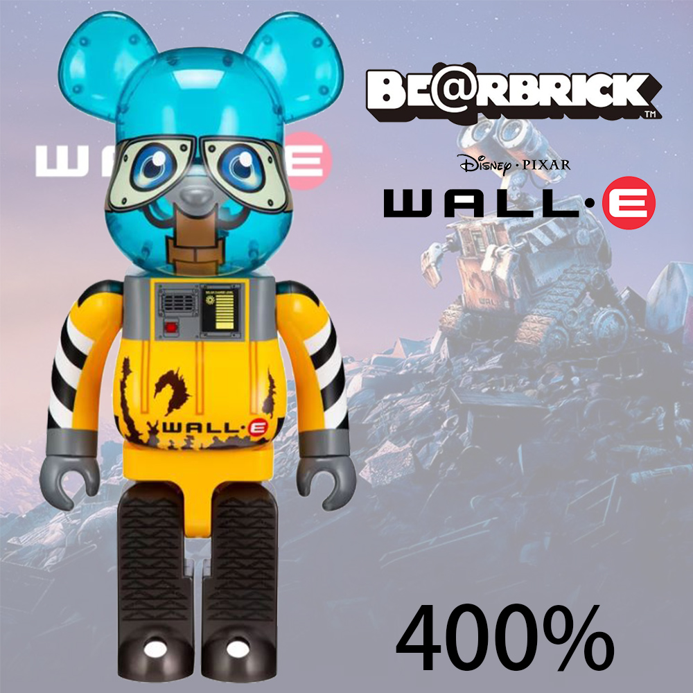 庫柏力克熊 Be@rbrick 瓦力 WALL.E 400%