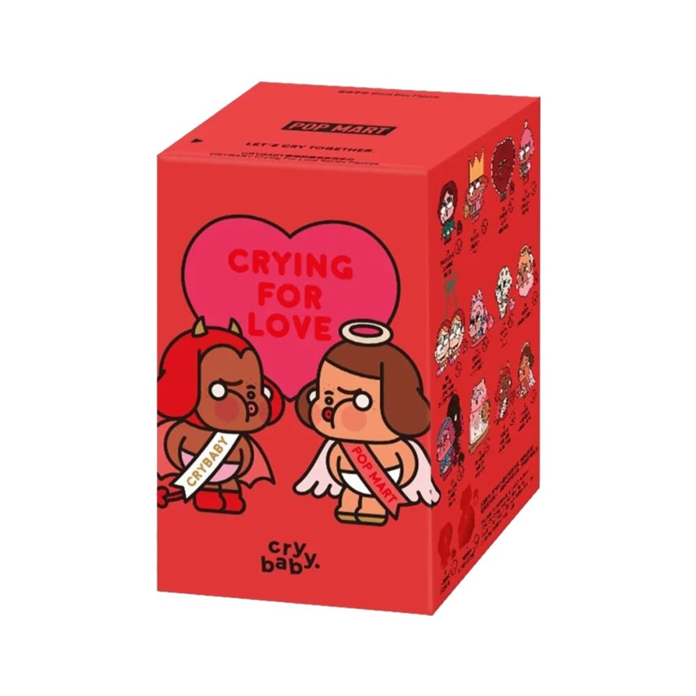 Pop Mart Cry baby Crying For Love Series Figures 愛神的眼淚 哭娃系列 盲盒 糖膠 玩具