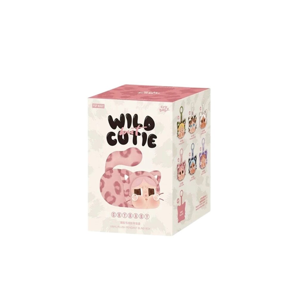 Pop Mart Crybaby 豹豹貓貓系列 搪膠 毛絨 掛件 盲盒