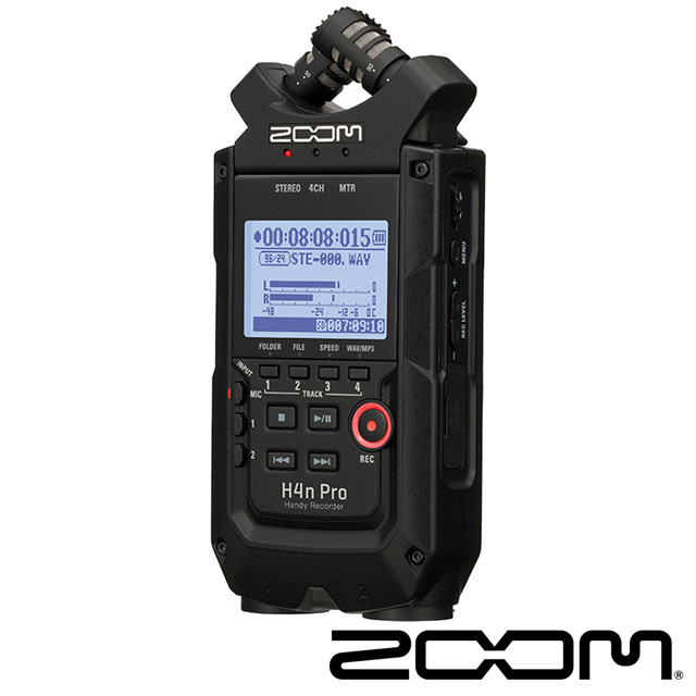 Zoom H4N PRO 專業手持數位錄音機 公司貨