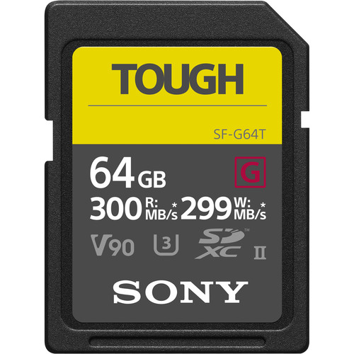 SONY 索尼 TOUGH SF-G64T 記憶卡【64GB/UHS-II/R300/W299】公司貨