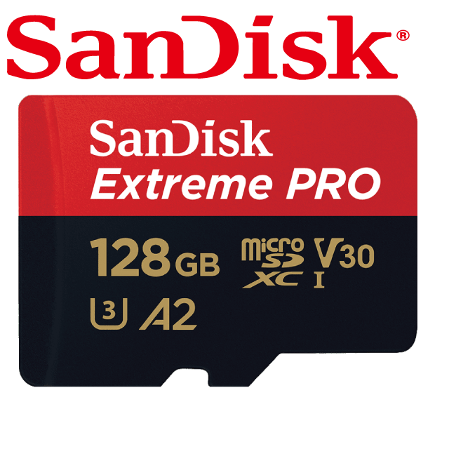 SanDisk ExtremePRO microSDXC A2 128G記憶卡(工業包)