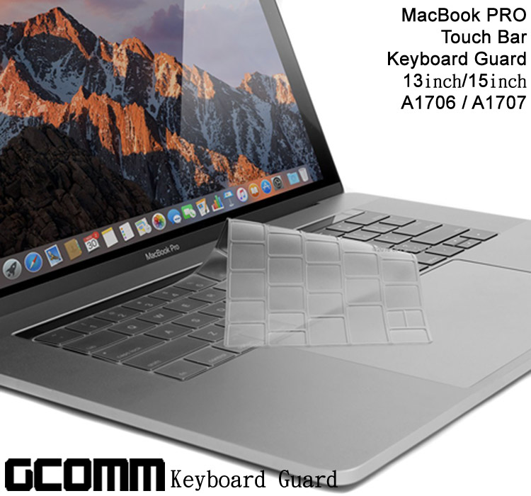 Apple MacBook Pro Touch Bar 13吋/15吋 鍵盤保護膜 透明
