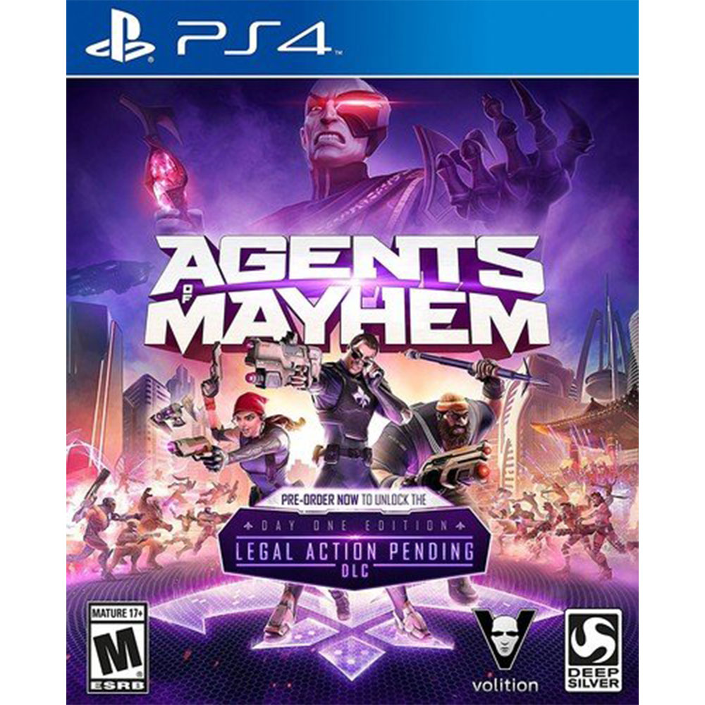 PS4《黑街特務 Agents of Mayhem》英文美版