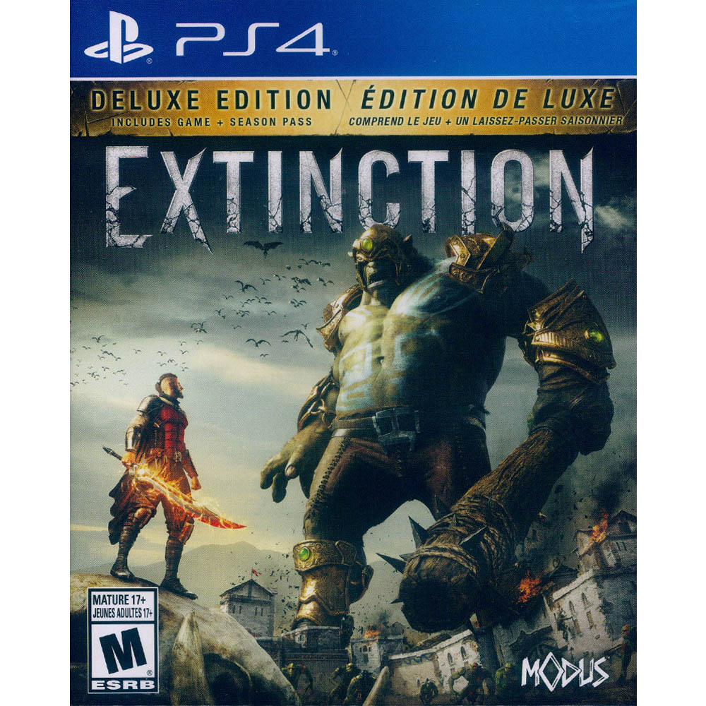PS4《絕滅殺機 豪華版 Extinction Deluxe Edition》英文美版