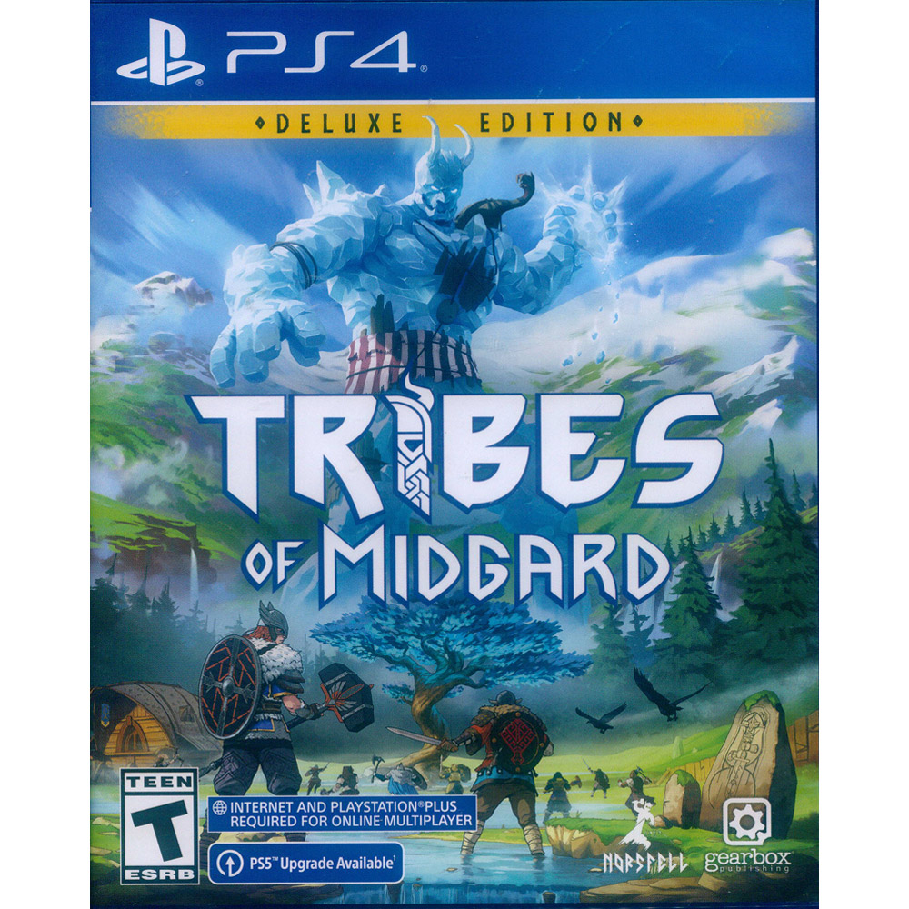PS4《米德加德部落 豪華版 Tribes of Midgard: Deluxe Edition》中英文美版