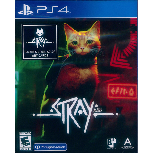 PS4《浪貓 Stray》中英日文美版 可免費升級PS5版本