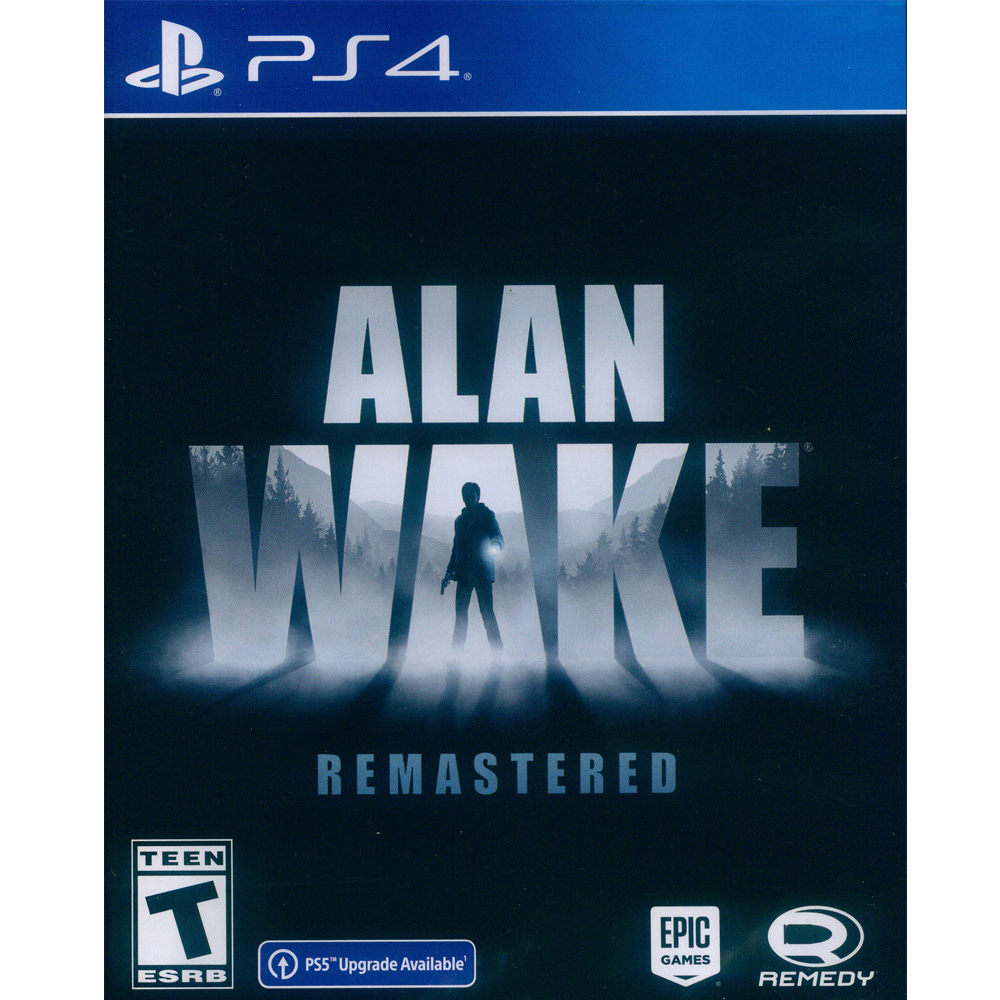 PS4《心靈殺手重製版 Alan Wake Remastered》中英文美版 可免費升級PS5版本