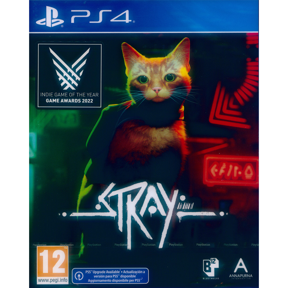 PS4《浪貓 Stray》中英日文歐版 可免費升級PS5版本