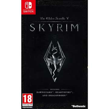 Nintendo Switch 上古卷軸5 無界天際the Elder Scrolls V Skyrim 中英文歐版 Pchome 24h購物
