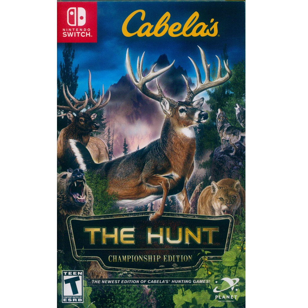NS Switch《坎貝拉狩獵 冠軍版 Cabela’s: The Hunt Championship Edition》英文美版