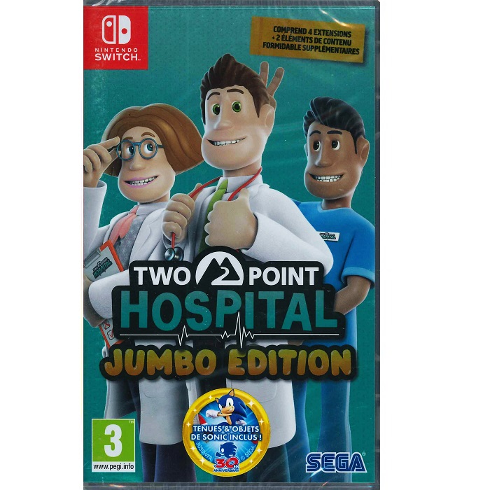 Nintendo Switch 雙點醫院 Two Point Hospital 中文版