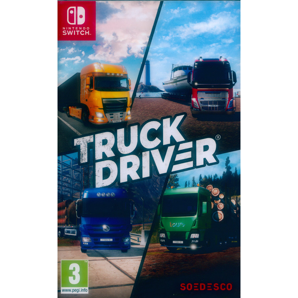 NS Switch《卡車司機 模擬卡車 Truck Driver》中英日文歐版
