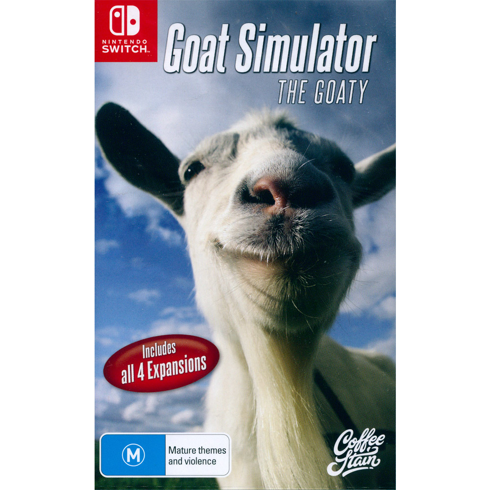 NS SWITCH《模擬山羊 完整版 Goat Simulator: The Goaty》中英日文澳版