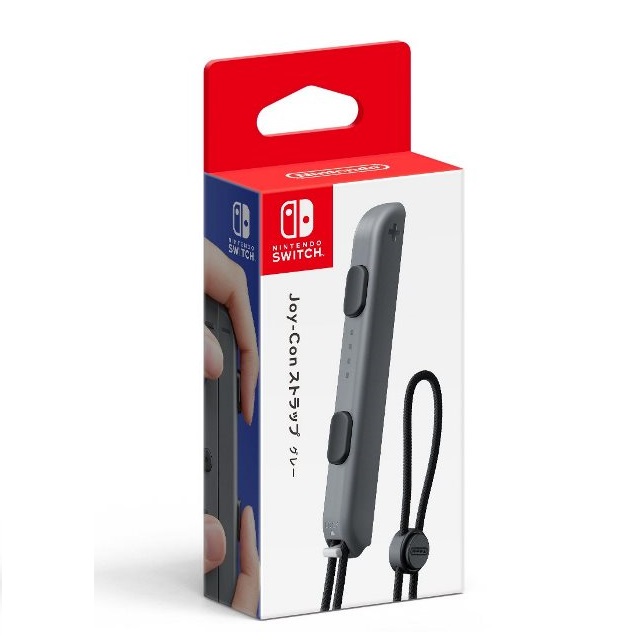 Nintendo Switch Joy-Con 控制器腕帶(灰色)