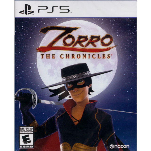 PS5《蒙面俠蘇洛 Zorro The Chronicles》中英日文美版