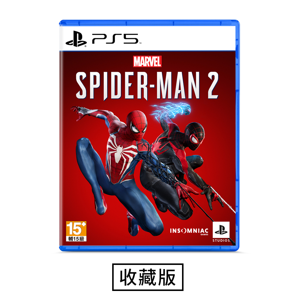 PS5 遊戲《漫威蜘蛛人2 Marvels Spider-Man 2》收藏版