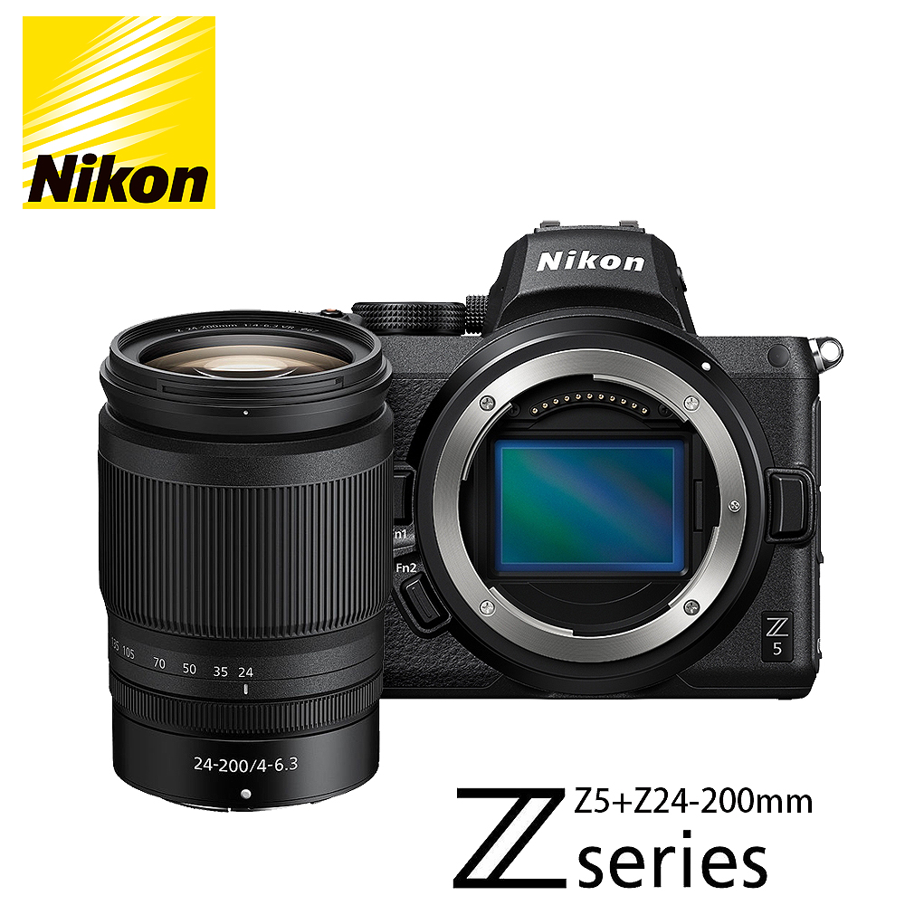 在庫あ定番】 NIKON ニコン Z5 Z 5 24-200 ミラーレス一眼 レンズ