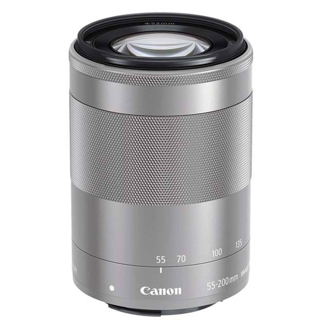 CANON EF-M 55-200mm F4.5-6.3 IS STM 銀 (平輸-白盒)