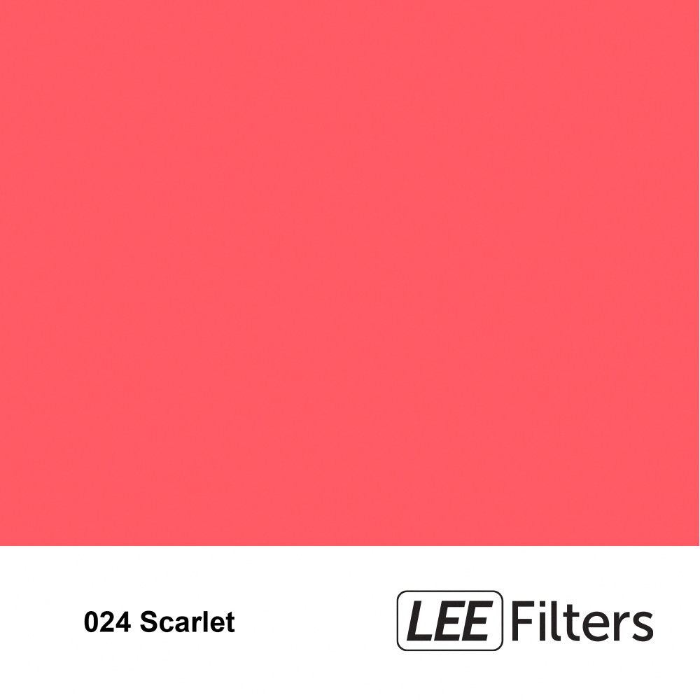 LEE Filter 024 Scarlet 燈紙 色溫紙