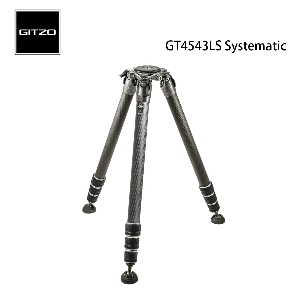 GITZO GT4543LS Systematic 系列碳纖維4號4節系統三腳架