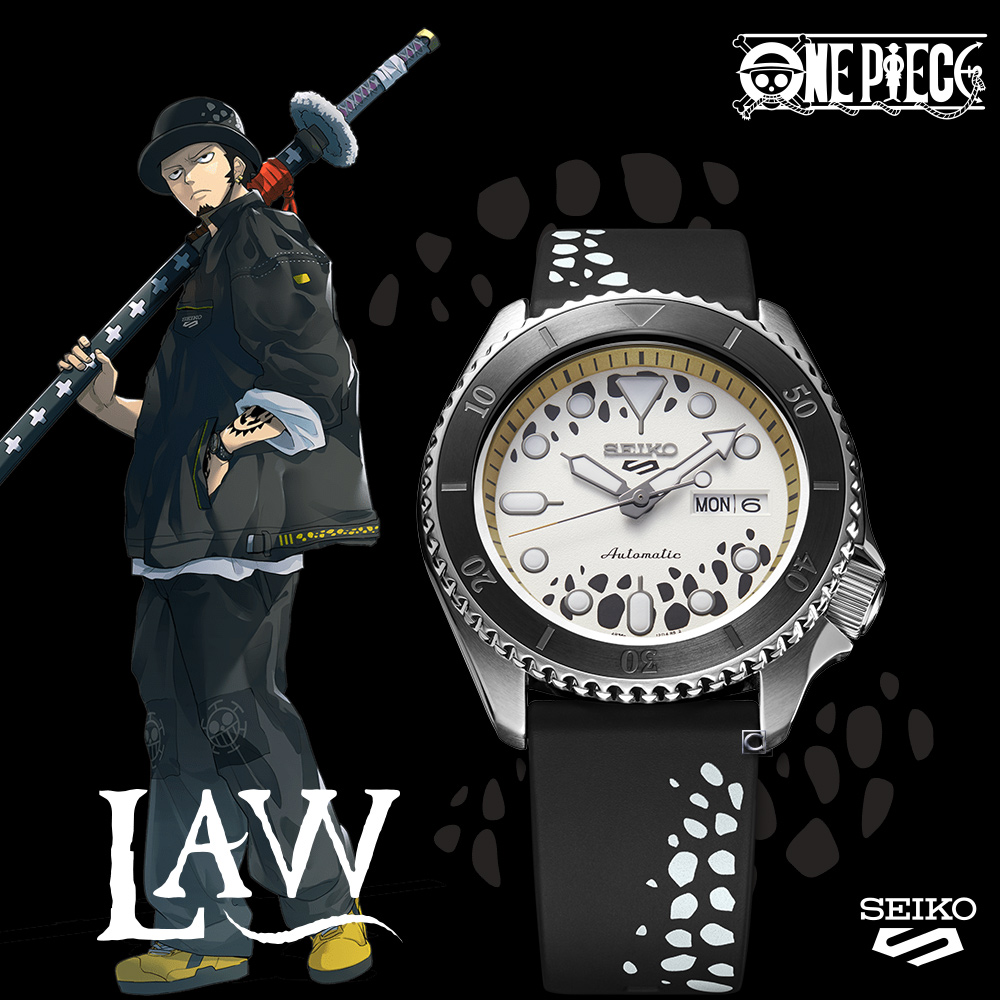 Seiko精工5 Sports X One Piece 航海王聯名限量機械錶 羅4r36 11y0s Srph63k1 Pchome 24h購物