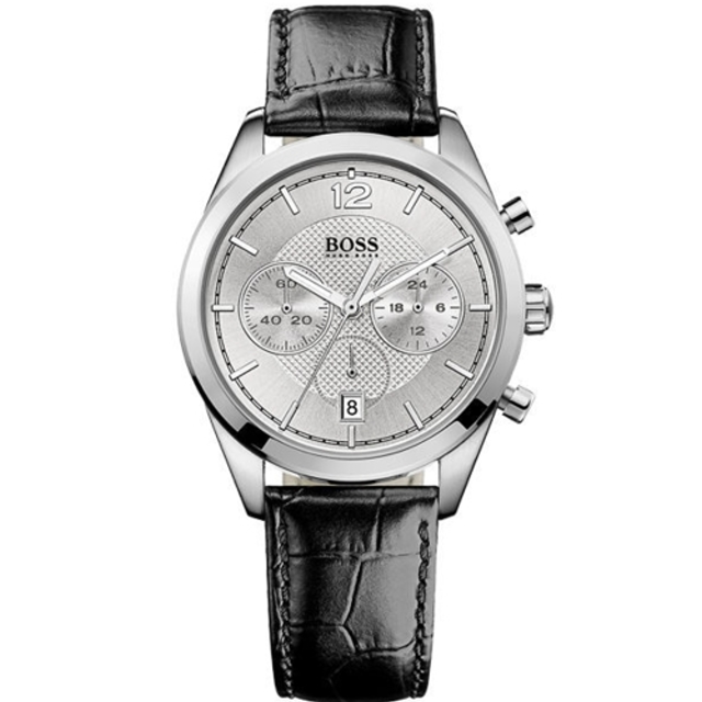 Hugo Boss Black簡約流線時尚計時腕錶/H1512745