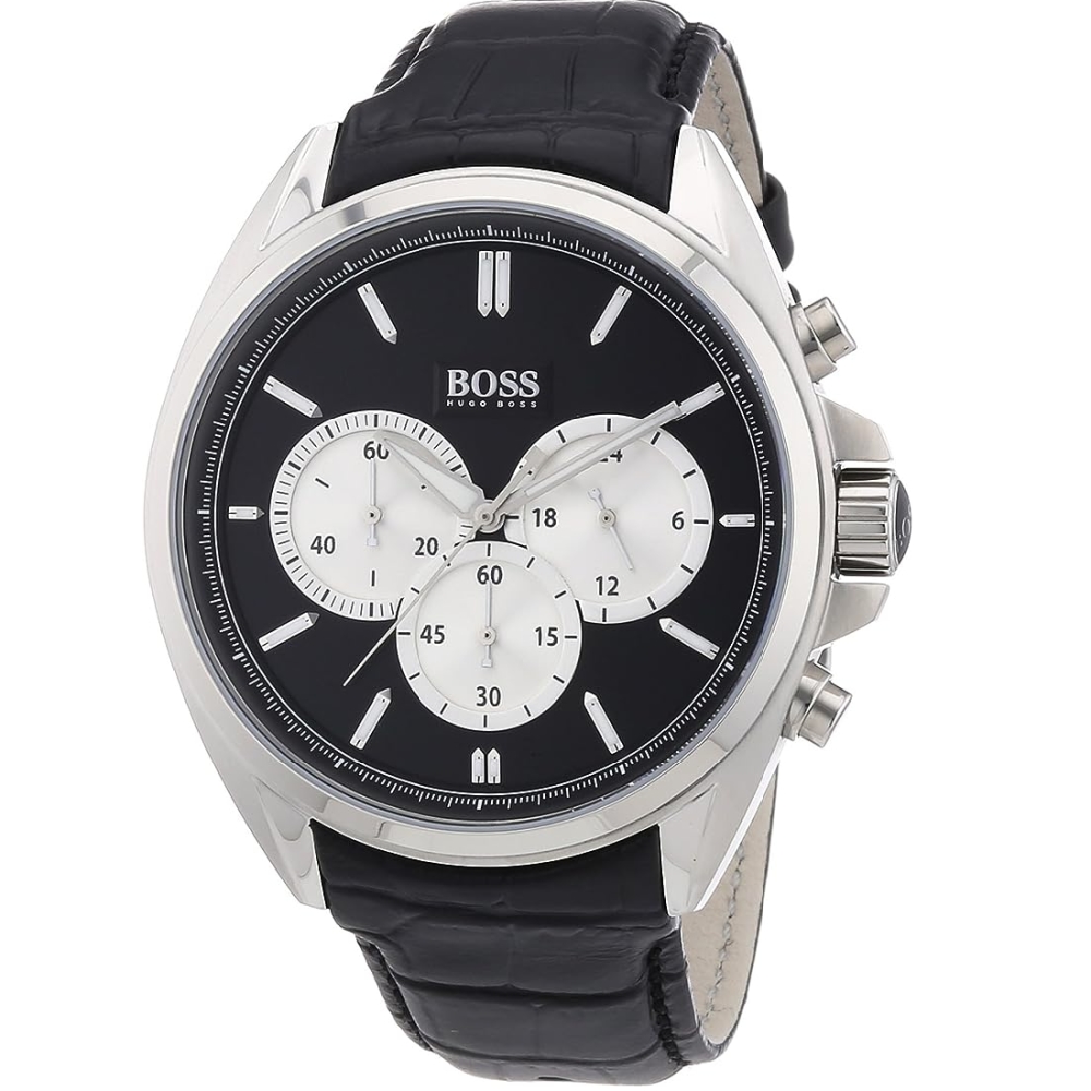 Hugo Boss Black簡約流線時尚錶/H1512879