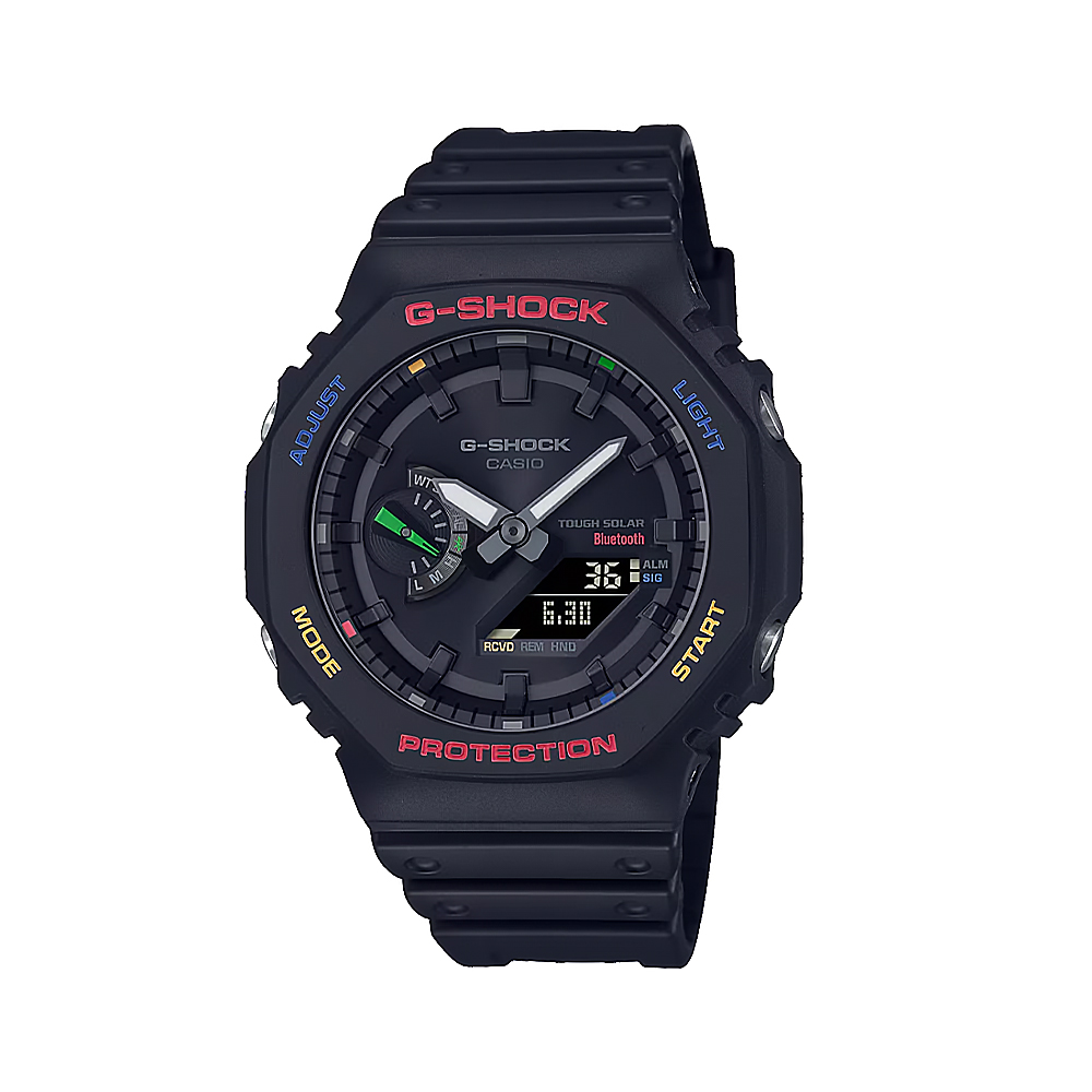 CASIO 卡西歐 G-SHOCK GA-B2100FC 光動能 夜光指針 世界時間 藍芽 腕錶 手錶 45.4mm