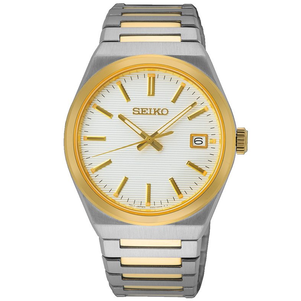 SEIKO 精工 CS系列 簡約經典腕錶 (SUR558P1/6N52-00H0KS)