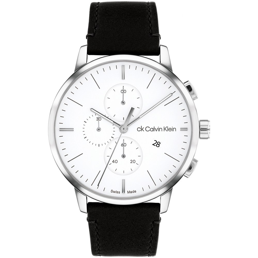 Calvin Klein CK Forward系列 三眼計時手錶-43mm 25000039