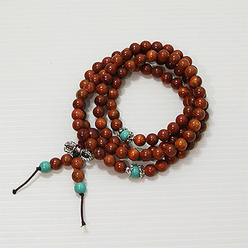 古緣居 天然緬甸花梨木108顆佛珠手串 6mm Pchome 24h購物