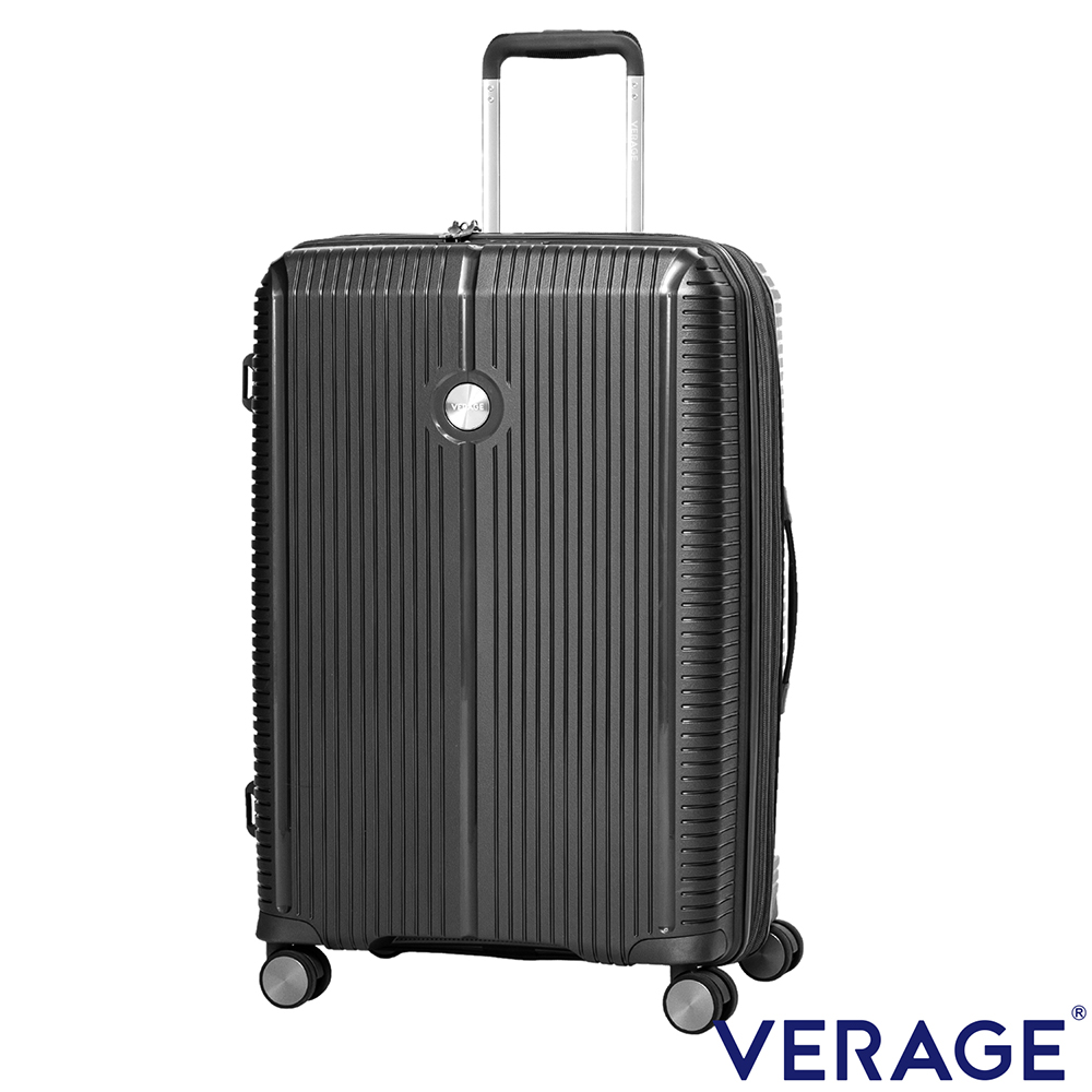 【Verage 維麗杰】 24吋英倫旗艦系列行李箱(黑)