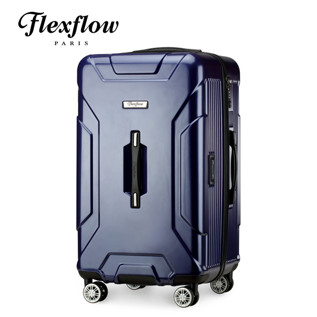 Flexflow 消光藍 29型 特務箱 智能測重 防爆拉鍊旅行箱 南特系列 29型行李箱