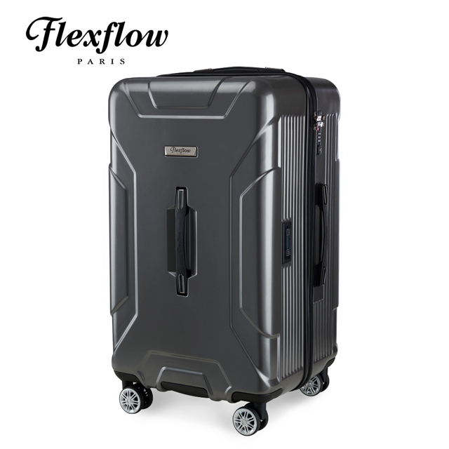 Flexflow 太空灰 29型 特務箱 智能測重 防爆拉鍊旅行箱 南特系列 29型行李箱